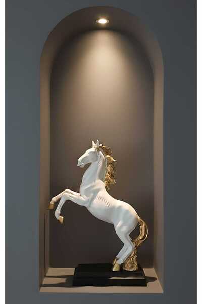 CURCUNA HEDİYELİK Dev Şahlanan Polyester At