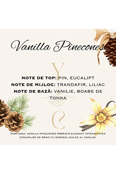 Yummy Candles Odorizant de dulap haine cu parfum Merry Morning, 37g, handmade, ceara naturala,
