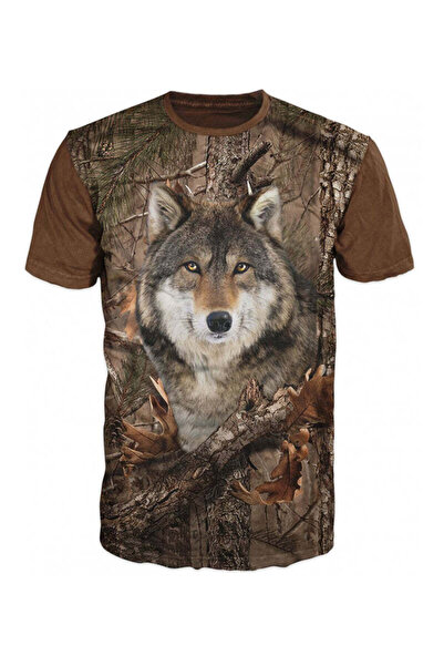 HERERA Tricou cu lup #6114