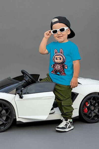 OEM Tricou cu personaj Labubu pentru baieti