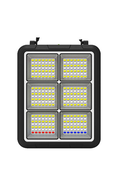 MİKİ Proiector solar GD PLUS 2208C 4 tipuri de iluminare incarcare telefon putere 400W