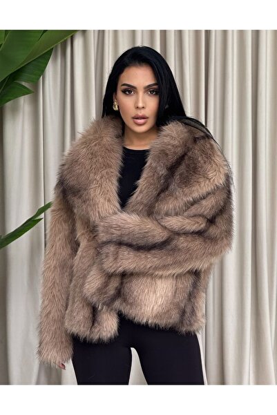 Ekim Store Premium Yumuşak Dokulu Astarlı Kürk