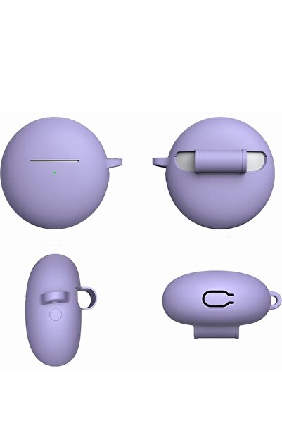 Dmay Huawei Freebuds 7I Compatible Bluetooth Earphone Case with Carabiner Strap