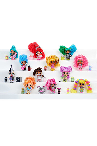velve LOL Surprise Remix Hair Flip, Papusa cu 15 surprize