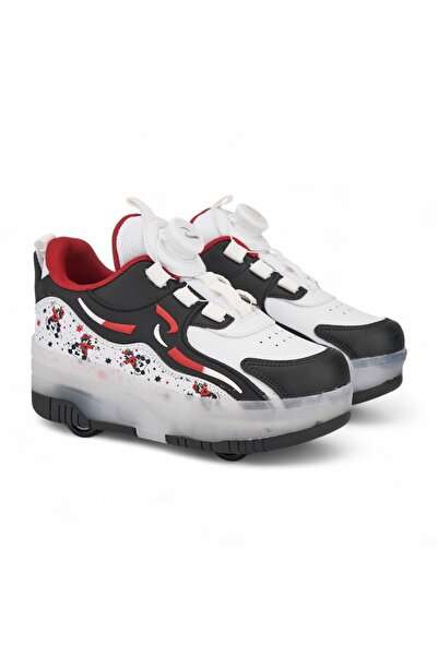 sepona Patented Light-Up Sports Shoes 4-Wheel Skate Lights – with On/Off Button