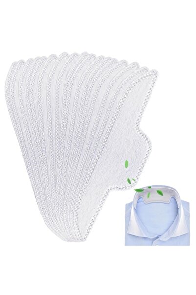 FONIX CleanCollar – Shirt Collar Protection Pads, 10 pcs, Anti-Sweat, White