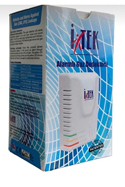 İTEK ALARMLI GAZ DEDEKTÖRÜ