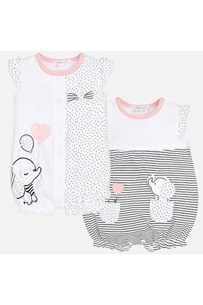 MAYORAL Set of 2 short rompers