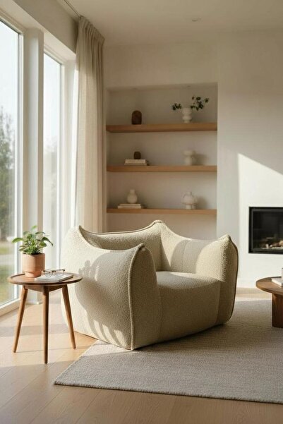 Casco كرسي استرخاء بوكلية فاخرة – مقاس متوسط