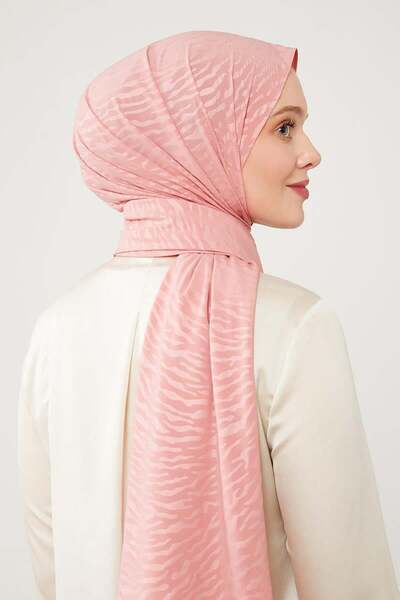 Levidor Şal cu model roz jacquard Elegance