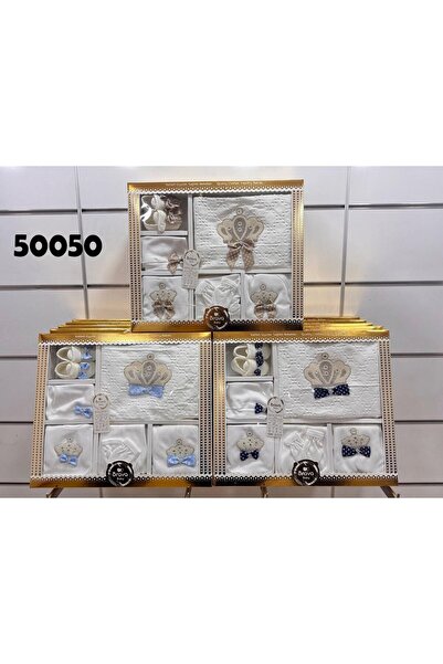 Brava Unez Bebek Hastane Çıkışı 11’li Set – Pamuklu – 0-3 Ay