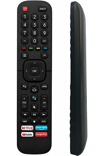 HYX جهاز تحكم عن بعد عالمي بديل من Hisense متوافق مع أجهزة تلفزيون Hisense الذكية التي تعمل بنظام Android