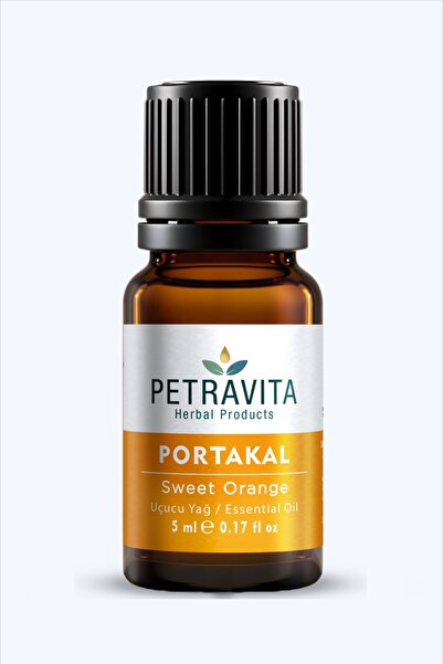 Portakal Uçucu Yağı 5ml %100 Saf - %100 Doğal