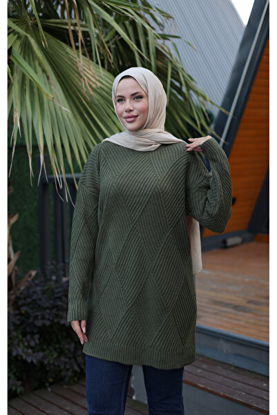 NEW DAĞ Plaid Pattern Sweater