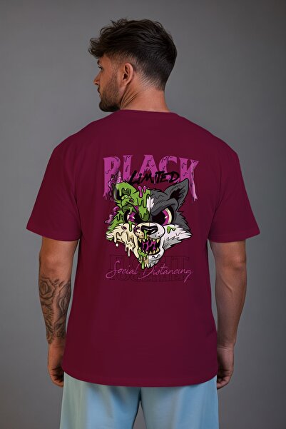 OEM Black Wolf Oversized t-shirt for men