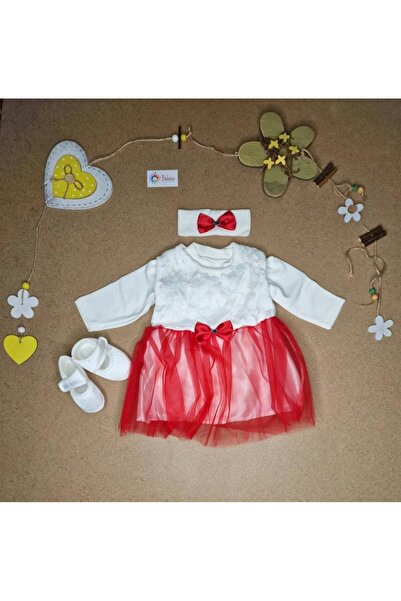 Bebinio Set rochie elegantă - 4 piese