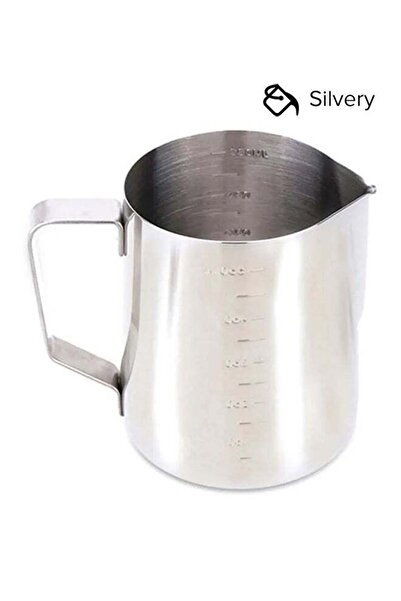 esonmus Stainless Steel Milk Frother Silvery 10.5x7.5x9cm