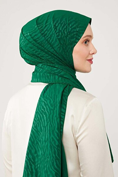 Levidor Şal jacquard cu model de smarald Elegance