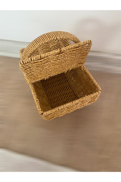 MİEN Decorative Stylish Covered Basket