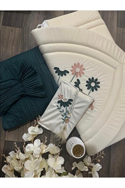 STAYILK DRESSES Medical prayer rug set with sheet and Quran cover