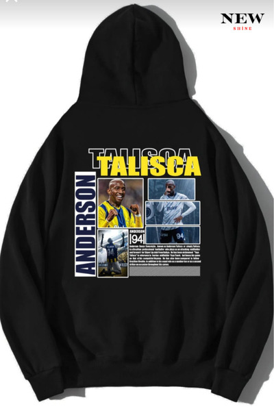 New Shine Hanorac unisex supradimensionat Anderson Talisca cu imprimeu