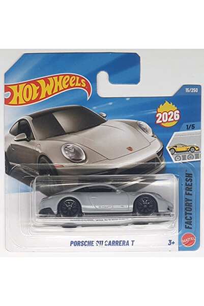HOT WHEELS HotWheels Porsche 911 Carrera T - 2026 Serisi - 1/64 Ölçek