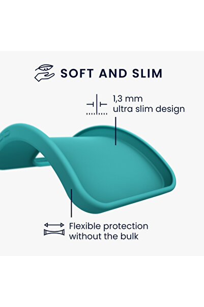 KWmobile Case for Sony Xperia 5, Silicone, Green, 50151.57