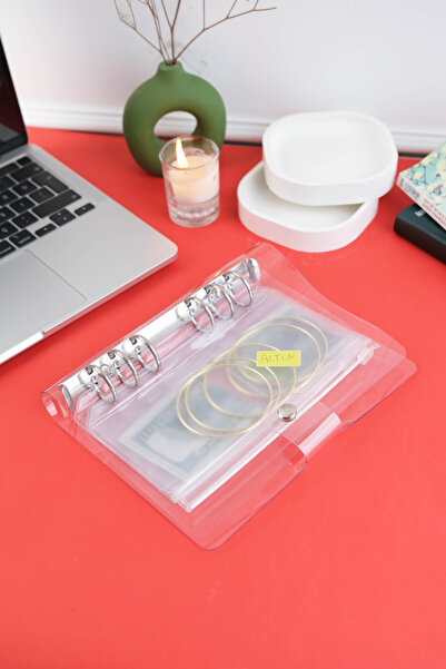 MINTDSGN Birikim Ajandası - Bütçe Planlayıcı Cüzdan - Şeffaf