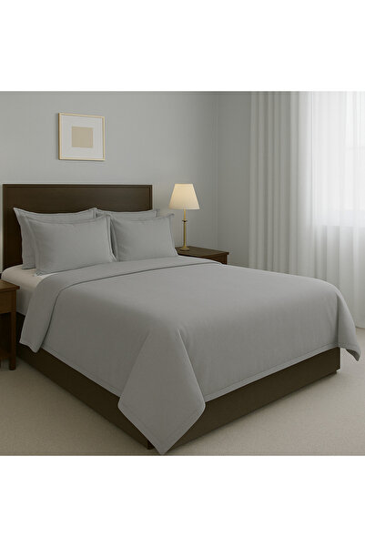 MADOR Ranforce plain king size bed linen