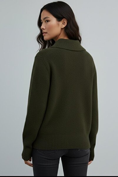 Cockatoo 4503 Wool Blend Soft Textured Polo Neck Sweater