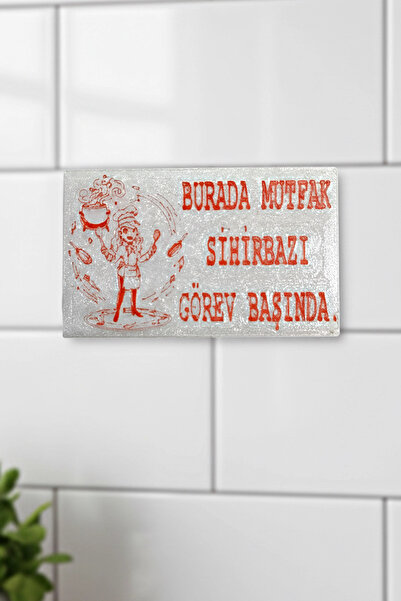 N NOXXO Komik Mutfak Tabelası ’’Mutfak Sihirbazı’’ | Anneye Hediye Eşe Hediye...