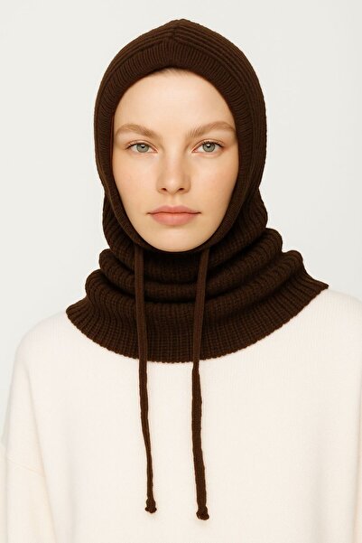 mrcans Triko Örgü Ayarlanabilir Balaclava Bere Şapka