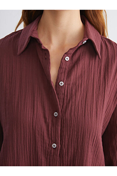 LC Waikiki Textured Muslin Women's Shirt