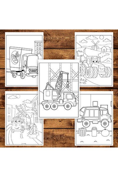 Legendary Gifts Coloring book, 50 illustrations Cars - Volume II, 106 pages