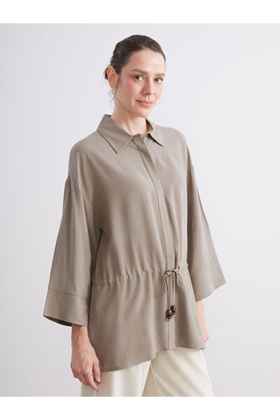 LC Waikiki Linen blend women's shirt