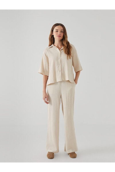 LC Waikiki Women's Textured Shirt