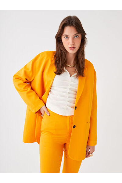 LC Waikiki Plain Long Sleeve Women's Blazer Jacket