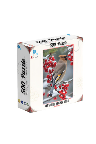 Soi Craft 500 Piece Puzzle a Breath of Color among Snowflakes