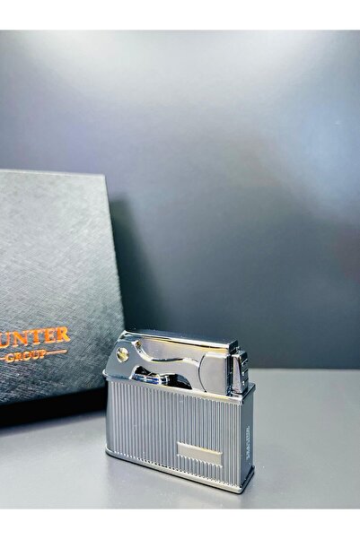Hunter Olağanüstü Model Otomatik Ateşleme Benzinli Premium Çakmak
