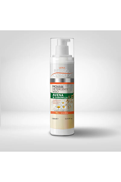 Retinol Complex Spumă de curățare cu ovăz și mușețel - 150 ml