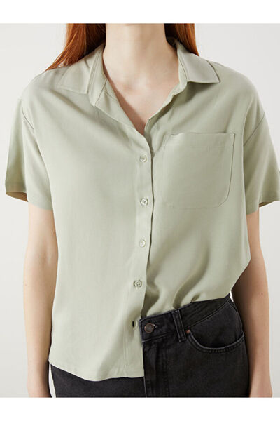 LC Waikiki Linen blend women's shirt