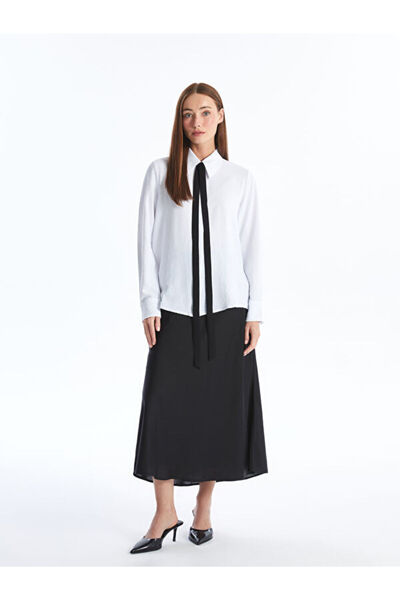 LC Waikiki Women's Shirt with Scarf Detail