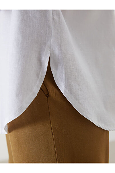 LC Waikiki Crochet Detailed Oversize Women's Shirt