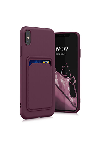 KWmobile Θήκη για Apple iPhone XS Max, Σιλικόνη, Μωβ, 55121.190,