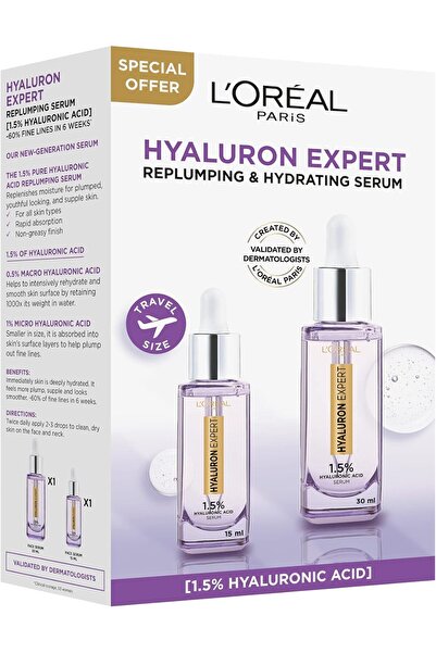 Generic سيروم لوريال باريس هيالورون إكسبيرت لإعادة ملء البشرة بحمض الهيالورون...