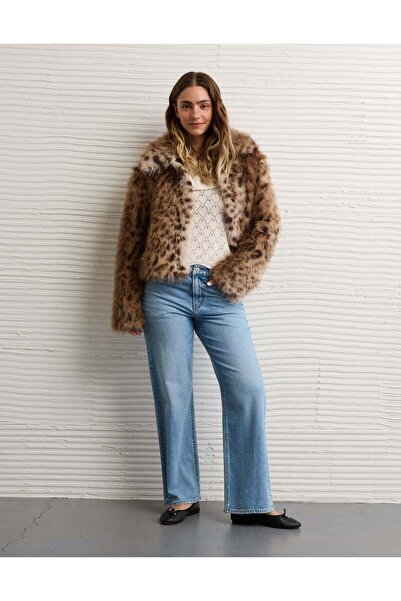AMERICAN EAGLE AE Faux Fur Coat