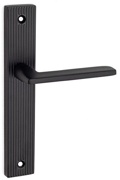Özen Metal özen luna® mat siyah kapı kolu - oda