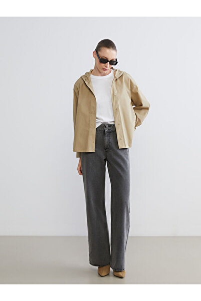 LC Waikiki Hooded Oversize Women's Shirt