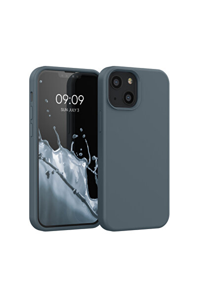 KWmobile Carcasă pentru Apple iPhone 13 Mini, Silicon, Verde, 55877.202,