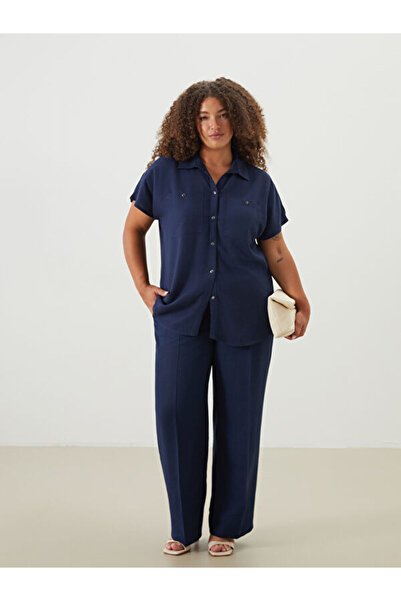 LC Waikiki Linen blend women's shirt